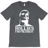 rollins for president  funny  comic henry rollins punk rock tv p T-Shirt