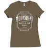 moonshine Ladies Fitted T-Shirt
