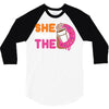 She Wants The D Dunkin Donuts 3/4 Sleeve Shirt