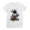 who loves frenchies Ladies Fitted T-Shirt