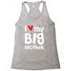 I Love My Big Brother Racerback Tank