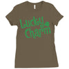 lucky charm Ladies Fitted T-Shirt