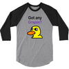 got any grapes 3/4 Sleeve Shirt