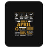 Born April  Multitasking Problem Solving Tees Mousepad