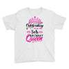 Celebrating With the 5th Birthday Queen Youth Tee