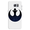 rebel logo with space pattern Samsung Galaxy S7
