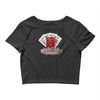 lucky devil gambling cards Crop Top