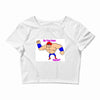 do you even squat? Crop Top