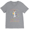 UNICORNS ARE BORN IN NOVEMBER V-Neck Tee