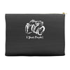 photographer funny mens Accessory Pouches