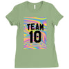 Holographic Team 10 Ladies Fitted T-Shirt