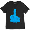 fuck size V-Neck Tee