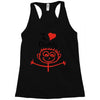 i love daddy Racerback Tank