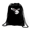 gorilla angry Drawstring Bags