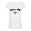 stranger falls 2 Maternity Scoop Neck T-shirt