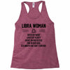 Libra Woman Racerback Tank