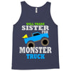 monster truck shirt for boys toddlers Tank Top