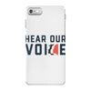 Women's March Hear Our Voice iPhone 7 Case
