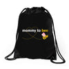 Mom to Bee Baby Girl Drawstring Bags
