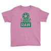 i shoot raw photography camera photograph Youth Tee