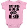 natural born biker Baby Onesie
