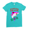 Sister Shark -Shark Do Do Do Ladies Fitted T-Shirt