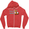 foxy nerd Zipper Hoodie