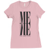 me we are one Ladies Fitted T-Shirt