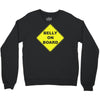 belly on board beer Crewneck Sweatshirt
