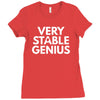 verry stable genius Ladies Fitted T-Shirt