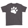 paw sticker vinyl decal Youth Tee