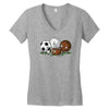 lucky day (2) Women's V-Neck T-Shirt