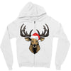 noel deer Zipper Hoodie