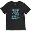 abc elemeno funny geek nerd book school teacher read spelling tee shir V-Neck Tee