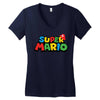Super Mario Women's V-Neck T-Shirt