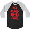 no penis shaped food 3/4 Sleeve Shirt
