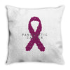 pancreatic cancer Throw Pillow