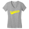unathletic Women's V-Neck T-Shirt