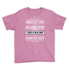 And 8th Day God Look Down So God Made A Cancer Guy Youth Tee