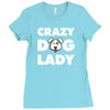 Crazy Dog Lady Ladies Fitted T-Shirt