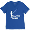 aster baiter mens rude fishing V-Neck Tee