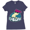 chillax Ladies Fitted T-Shirt