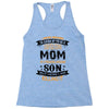 Super Cool Mom Of A Freaking Awesome Son Racerback Tank