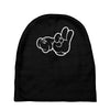 rude hands, ideal gift or birthday present. Baby Beanies