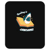 reading is jawsome Mousepad