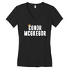 conor mcgregor crown Women's V-Neck T-Shirt