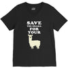 Save The Drama For Your Lama V-Neck Tee