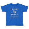 santa pisces christmas ugly t shirts Toddler T-shirt