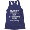 grandmas nannys Racerback Tank