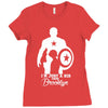 I'm Just A kid From Brooklyn Ladies Fitted T-Shirt